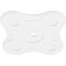 Ekena Millwork Luna Architectural Grade PVC Contemporary Ceiling Medallion, 38"OD x 3"ID x 13 1/4"C x 1"P CMP38LA-03000 - alternate 2